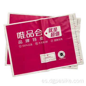 Material de plástico Bolsas de embalaje de mensajería LDPE
